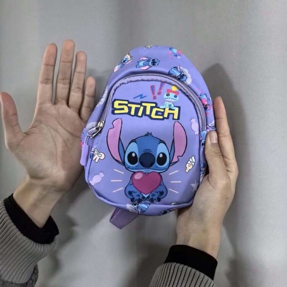 Mini Stitch Sling Backpack -Only Green left - Picture 3 of 5